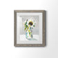 Sunflower I - Premium Framed Print - Distressed Barnwood Frame - Ready to Hang