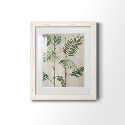 Modern Fronds I - Premium Framed Print - Distressed Barnwood Frame - Ready to Hang