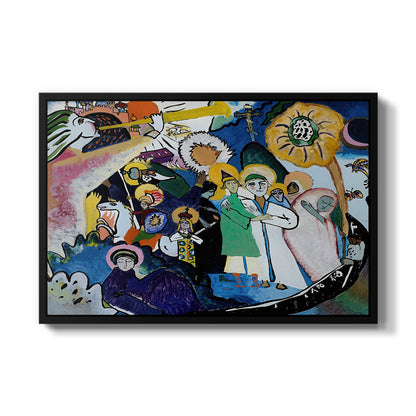 All Saints Day I, 1911 - Floater Framed Canvas Print