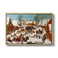 Massacre of the Innocents, c. 1565-1567 - Floater Framed Canvas Print