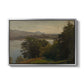 View of the Mondsee, 1870 - Floater Framed Canvas Print