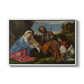 The Holy Family with a Shepherd, c. 1510 - Floater Framed Canvas Print
