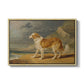 Rough-Coated Collie, 1809 - Floater Framed Canvas Print