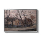 Farm near Duivendrecht in the Evening, c. 1905 - Floater Framed Canvas Print