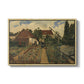 Garden of a Florist (The Flower Garden), 1864 - Floater Framed Canvas Print