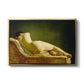 Reclining Nude (Liggende model), 1833 - Floater Framed Canvas Print