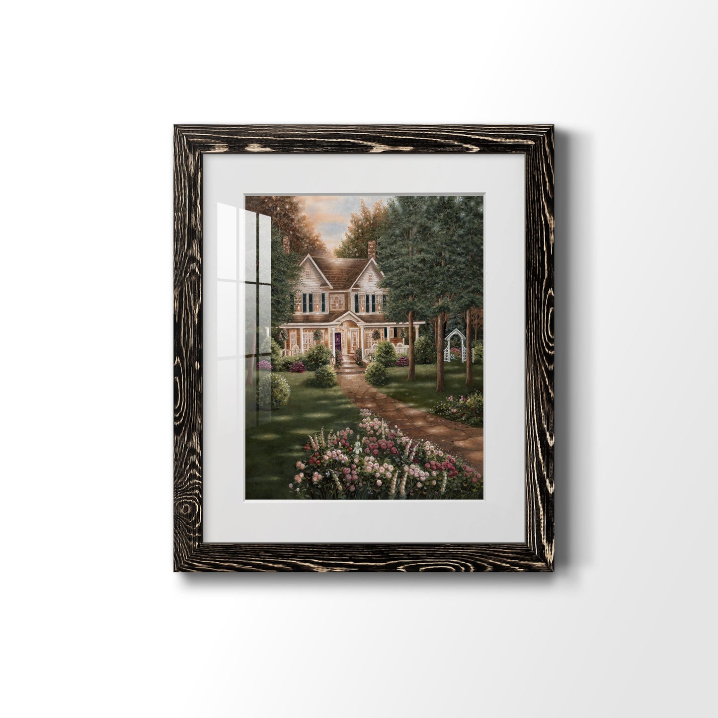 Carolina Evening I - Premium Framed Print - Distressed Barnwood Frame - Ready to Hang