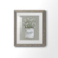 Bouquet of Grace Bucket Together - Premium Framed Print - Distressed Barnwood Frame - Ready to Hang