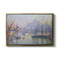 The Port of Marseille, 1905 - Floater Framed Canvas Print