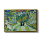 Stairway at Auvers, 1890 - Floater Framed Canvas Print