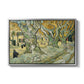 The Large Plane Trees (Road Menders at Saint-Rémy), 1889 - Floater Framed Canvas Print