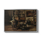 The Studio of Ferdinand De Braekeleer I, Father of the Painter, c. 1873-1885 - Floater Framed Canvas Print
