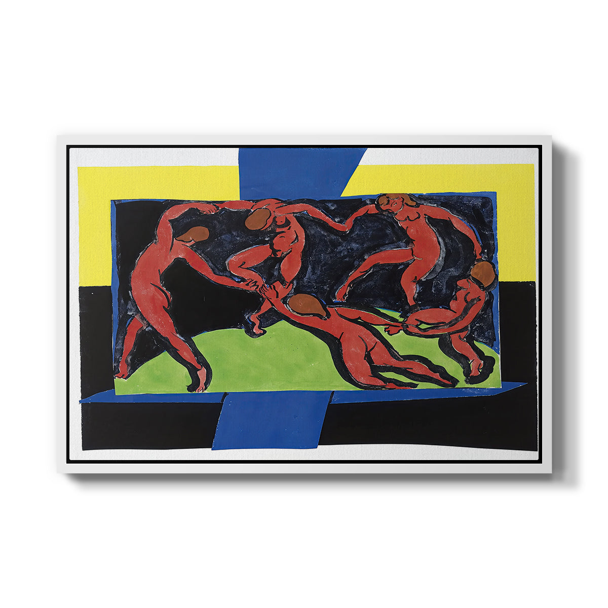 The Dance (La Danse), 1939 - Floater Framed Canvas Print