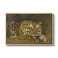 Study of a Tiger for Circe, 1885 - Floater Framed Canvas Print