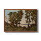 The Banks of the Allier, 1894 - Floater Framed Canvas Print