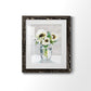 Sunflower II - Premium Framed Print - Distressed Barnwood Frame - Ready to Hang