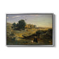 Hagar in the Wilderness, 1835 - Floater Framed Canvas Print