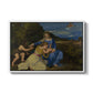The Aldobrandini Madonna, 1532 - Floater Framed Canvas Print