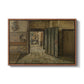 The Conversation, 1884 - Floater Framed Canvas Print