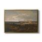 A Scene on the English Coast, c. 1798 - Floater Framed Canvas Print