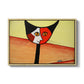 Picasso's Cat–El Gato - Floater Framed Canvas Print