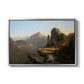 Scene from “The Last of the Mohicans”, 1827 - Floater Framed Canvas Print
