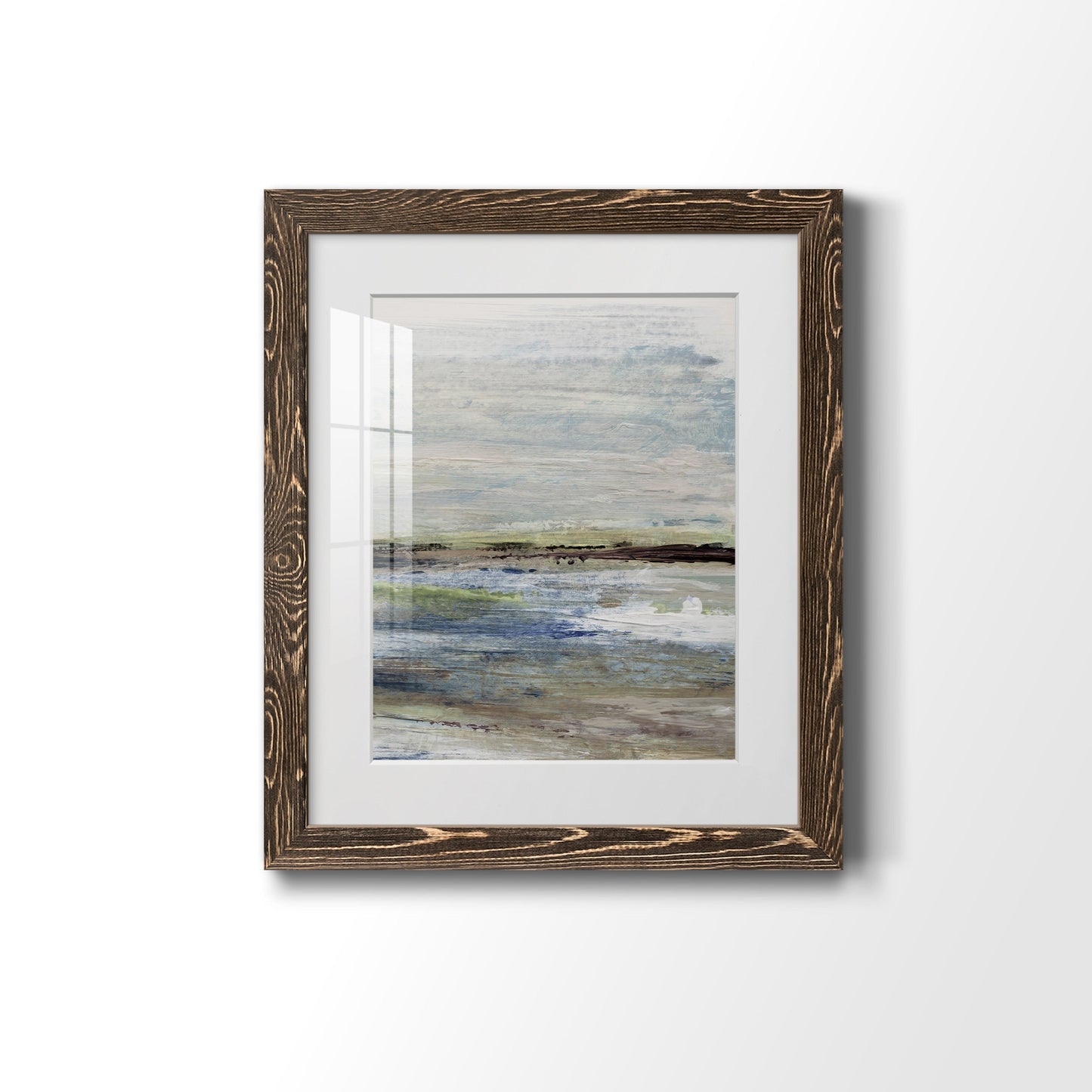 Wetlands II - Barnwood Framed Art Print
