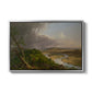 View from Mount Holyoke, Northampton, Massachusetts, after a Thunderstorm (Oxbow), 1836 - Floater Framed Canvas Print