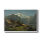 Balestrand, 1848 - Floater Framed Canvas Print