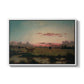 The Marshes at Rhode Island, 1866 - Floater Framed Canvas Print