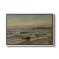 Storm at Rügen, 1882 - Floater Framed Canvas Print