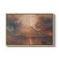 Vesuvius in Eruption, c. 1817 - Floater Framed Canvas Print