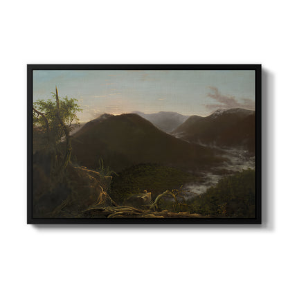 Sunrise in the Catskill Mountains, 1826 - Floater Framed Canvas Print