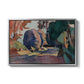 The Luxembourg Gardens, 1901 - Floater Framed Canvas Print