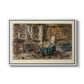 Cabinet de Flaubert à Croisset, 1874 - Floater Framed Canvas Print
