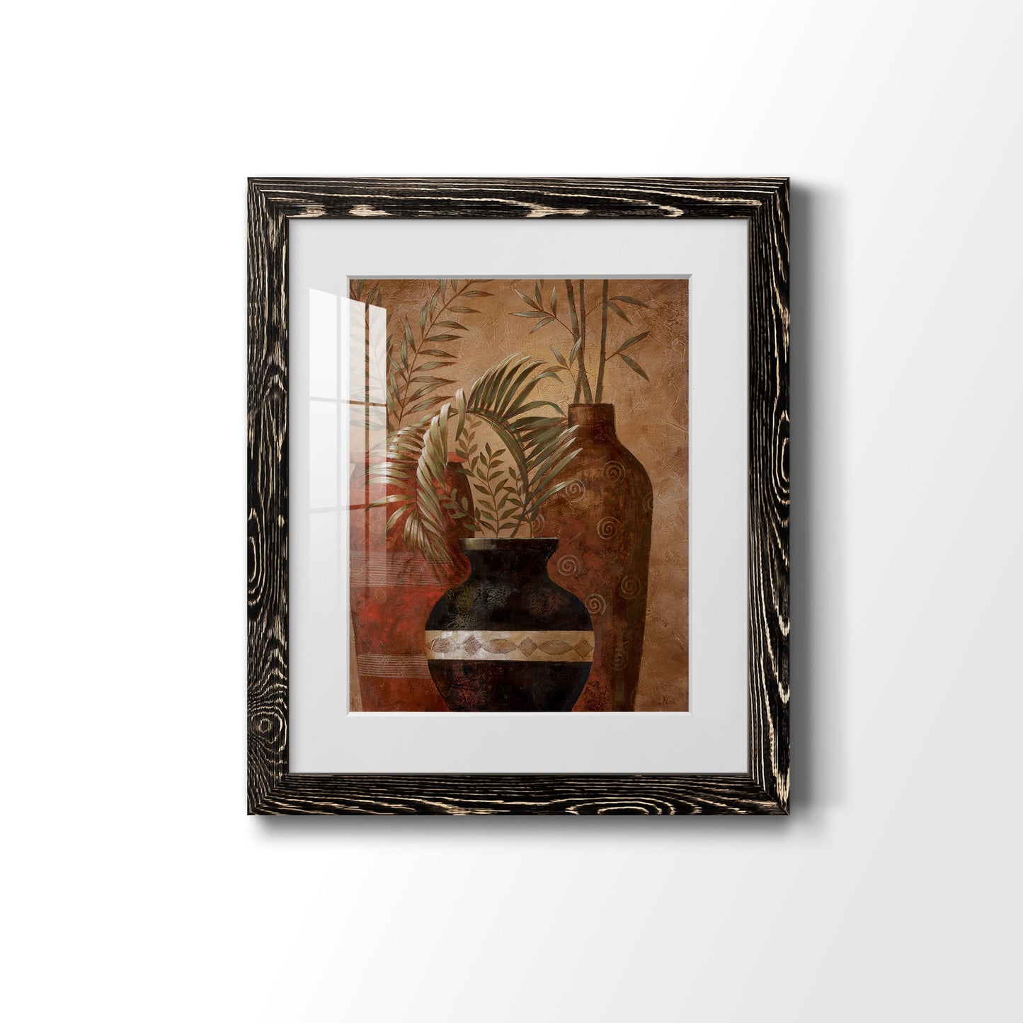 Exotic Vacation II - Barnwood Framed Art Print