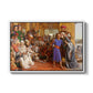 The Finding of the Saviour in the Temple, 1854-1860 - Floater Framed Canvas Print