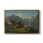 Balestrand, 1848 - Floater Framed Canvas Print