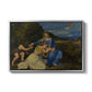 The Aldobrandini Madonna, 1532 - Floater Framed Canvas Print