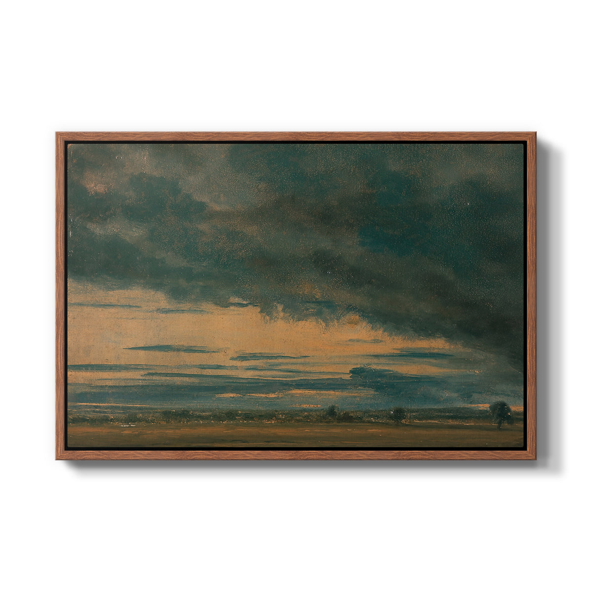 Cloud Study, c. 1821 - Floater Framed Canvas Print
