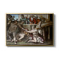 The Sacrifice of Noah (Sistine Chapel), 1509 - Floater Framed Canvas Print