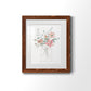 Whimsical Wildflowers I - Barnwood Framed Art Print