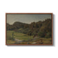 Landscape at Ljan, 1858 - Floater Framed Canvas Print