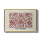 Examples of Chinese Ornament, Pl. XCIII (Morris Inspired), 1867 - Floater Framed Canvas Print