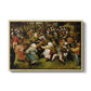 The Wedding Dance, c. 1566 - Floater Framed Canvas Print