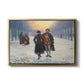 Morning after the Carnival, 1884 - Floater Framed Canvas Print