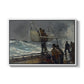 The Signal of Distress, c. 1896 - Floater Framed Canvas Print