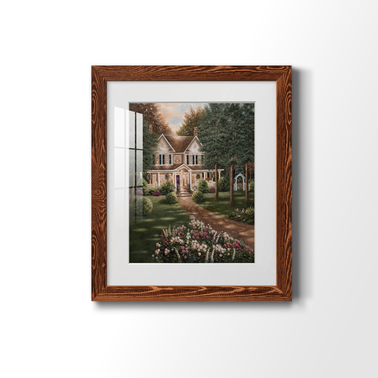 Carolina Evening I - Premium Framed Print - Distressed Barnwood Frame - Ready to Hang