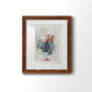 Sunday Best Hen - Premium Framed Print - Distressed Barnwood Frame - Ready to Hang