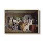 The Maternity Room (Scene from "Barselstuen"), 1845 - Floater Framed Canvas Print